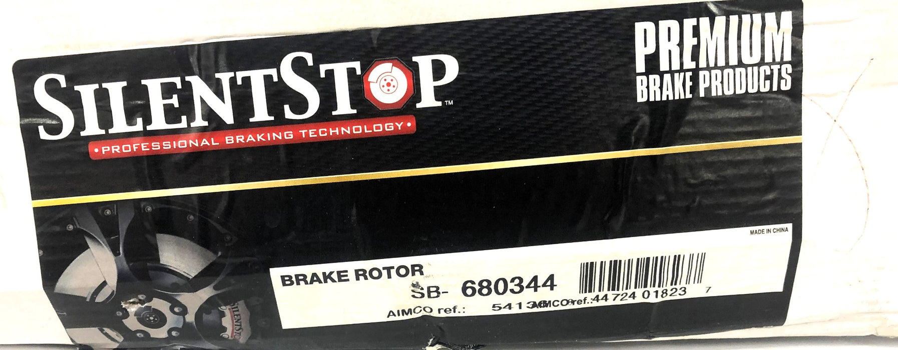 Silent Stop Rear Brake Disc Rotor SB-680344 NOS