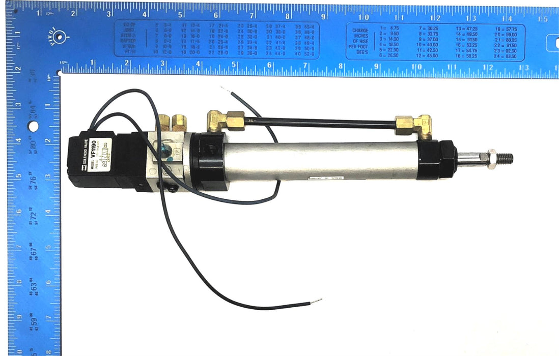 SMC Pneumatic Cylinder W/ Valve CV1BN20-100-1 NOS