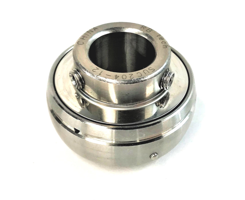 RB TECH 3/4" BALL BEARING STAINLESS STEEL (SUC204-12) NOS