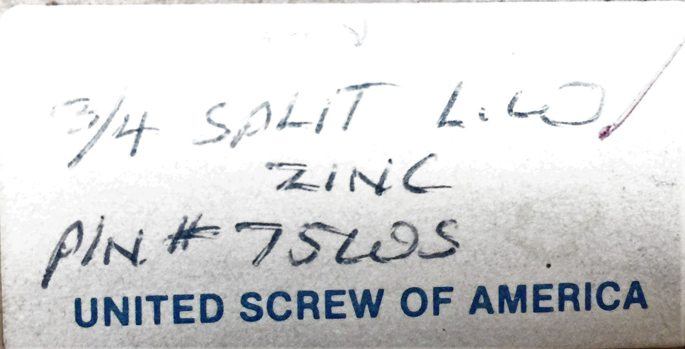 United Screw of America 3/4 Split Lock Washer 75WS (5310-09) [Lot of 98] NOS