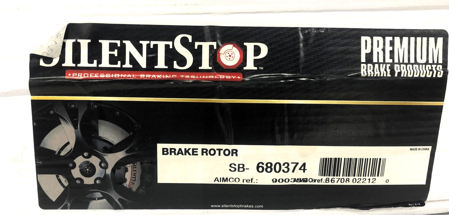 Silent Stop Brake Disc Rotor SB-680374 NOS
