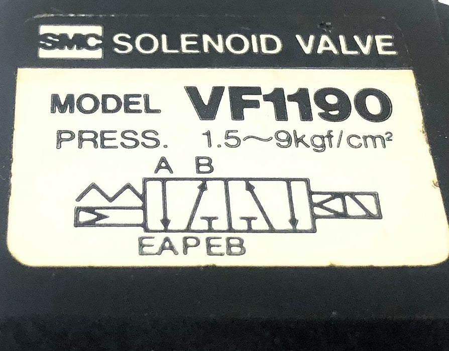 SMC Pneumatic Cylinder W/ Valve (NO RAIL) CV1BN20-100-1 USED
