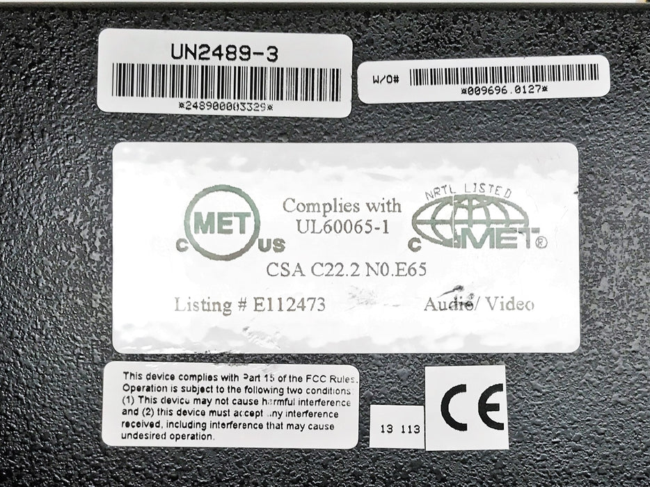 Antex Electronics DMX-4 USB 4 Input Mixer UN2489-3 USED