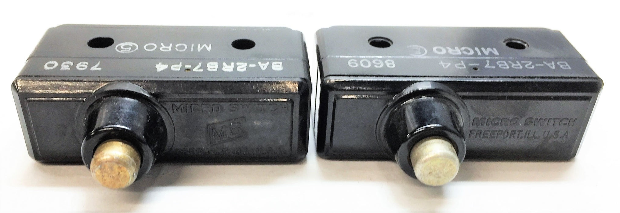 MICROSWITCH Snap Action Switch BA-2RB7-P4 [Lot of 2] NOS
