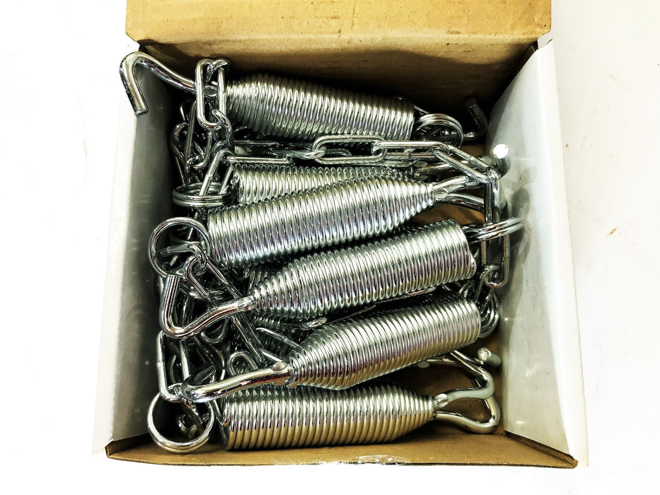 Security Chain Company Chain and Spring Tightener, 1 Pair, QG20073 NOS