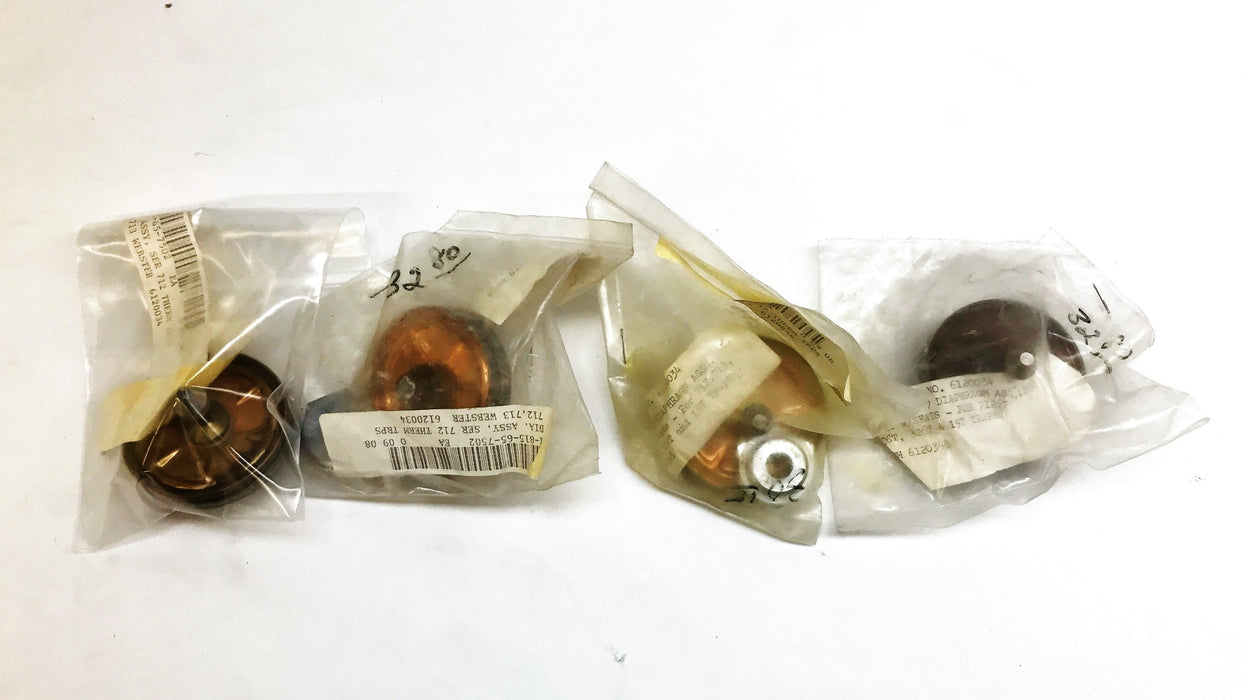 Dunham-Bush Diaphragm Assembly with Seat 6120034 [Lot of 4] NOS