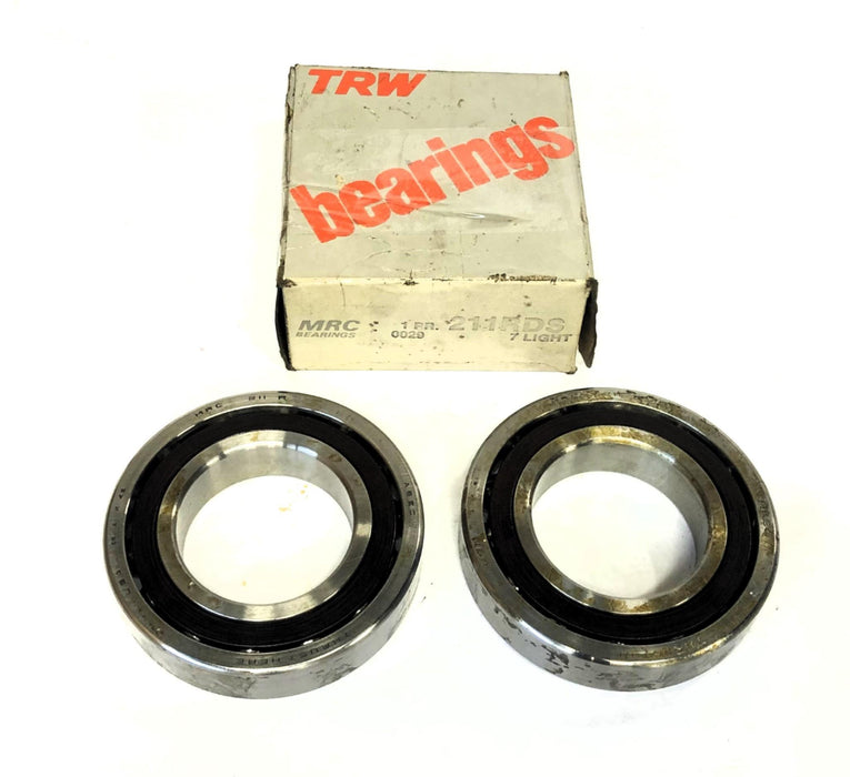 MRC TRW 2 Piece ABEC7 Precision Ball Bearing Set 211RDS NOS