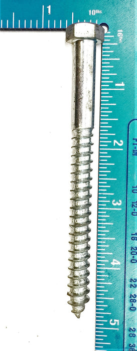 House of Threads 3/8 X 4-1/2" Hex Lag Screw 5305-528 [Lot of 30] NOS