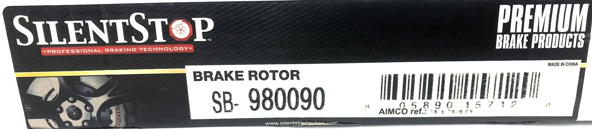 Silent Stop Front Brake Disc Rotor SB-980090 NOS