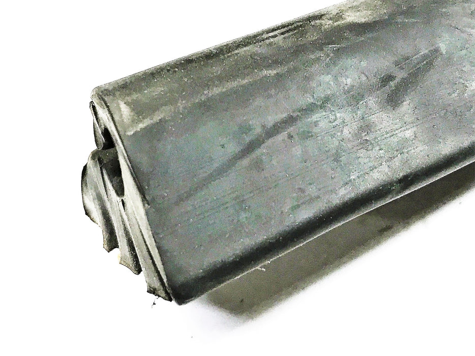 Tailgate Channel Seal, Rubber, Black, 1-7/8x1-1/8 Inches x 40 feet, OA-15980-00