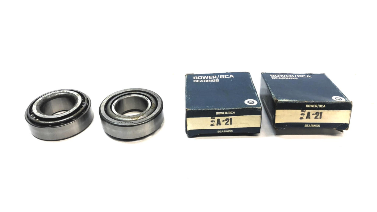 Bower/BCA NTN Tapered Roller Bearing A-21 [Lot of 2] NOS