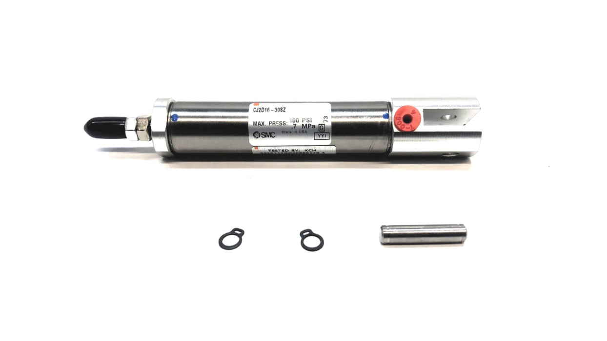 SMC Round Body Pneumatic Cylinder CJ2D16-30SZ NOS