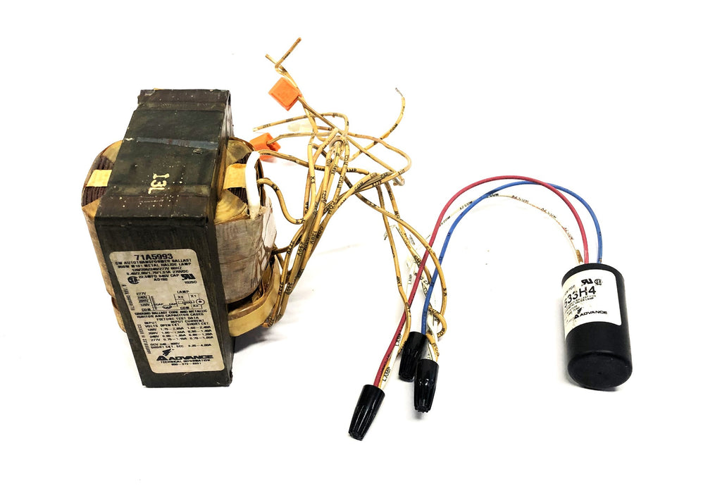 Advance Metal Halide Core Coil Ballast Kit Missing Capacitor 71A5993-001D NOS