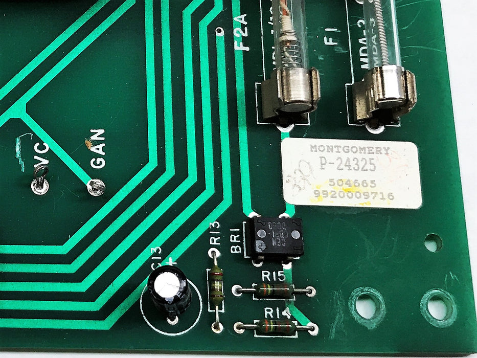 Montgomery Elevator Relay Interface Board P24325 USED