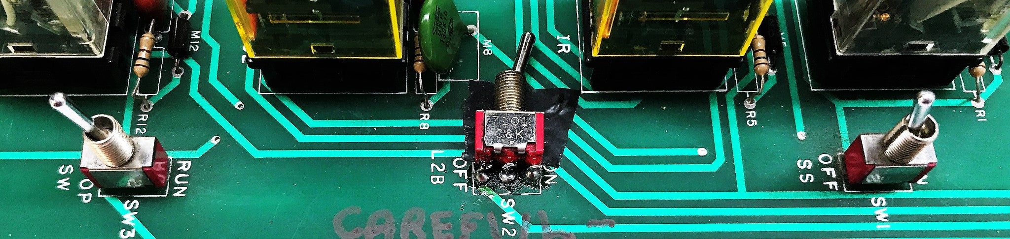 Montgomery Elevator Relay Interface Board P24325 USED