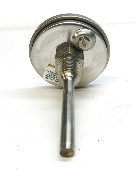 Ashcroft Bimetal Thermometer 20EL60R025 NOS