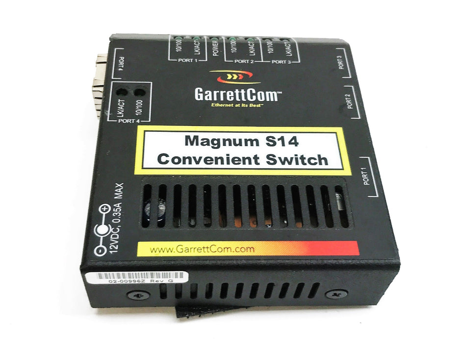 GarrettCom Magnum S14 Convenient Switch S14D USED