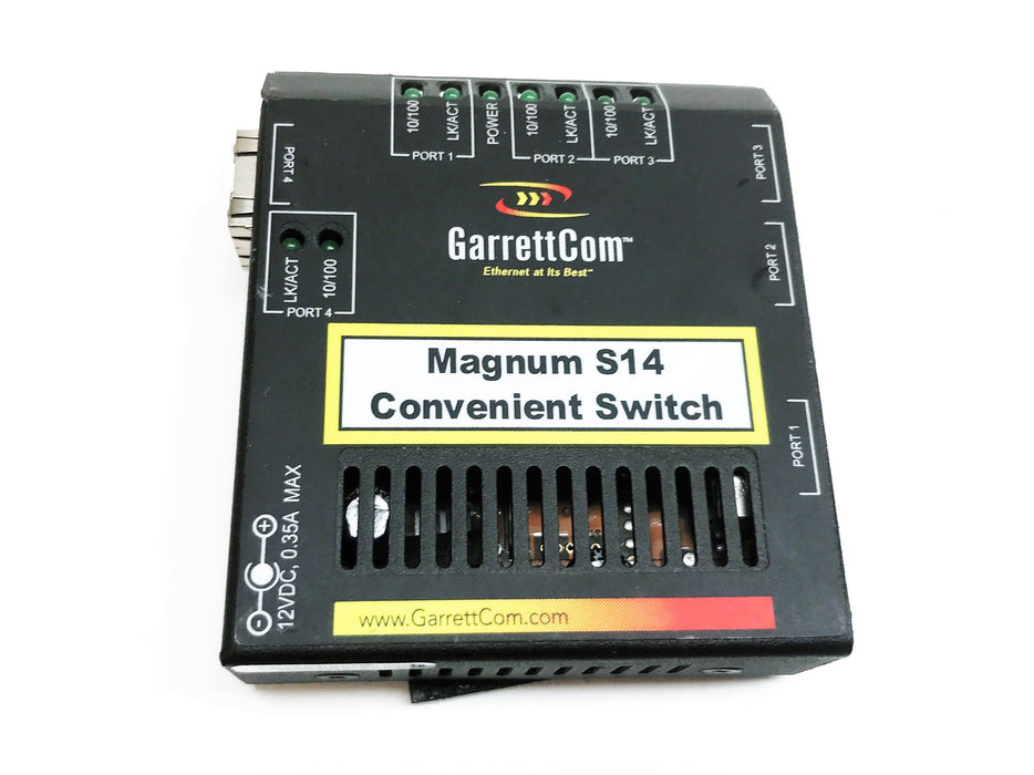 GarrettCom Magnum S14 Convenient Switch S14D USED