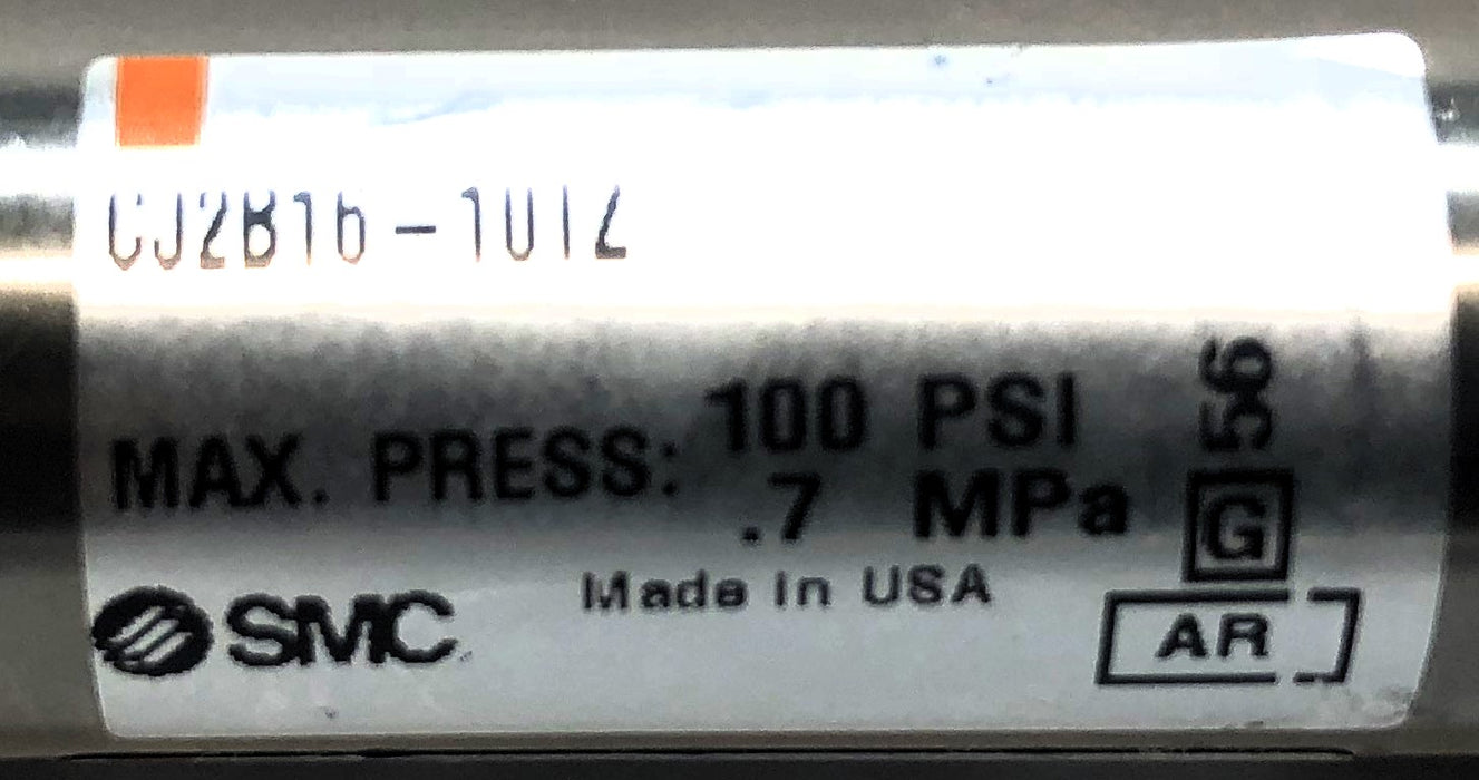 SMC Round Body Pneumatic Cylinder CJ2B16-10TZ NOS
