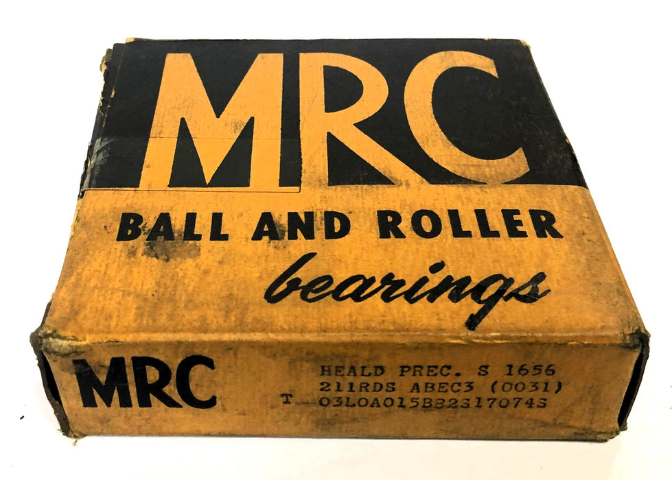 MRC ABEC3 Shielded Precision Ball Bearing 211RDS NOS