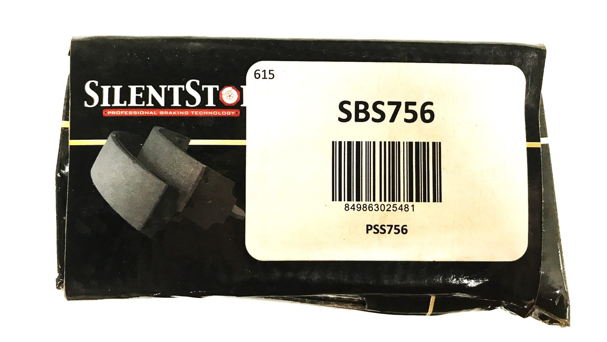 Silent Stop Ultra-Quiet Brake Shoe Set SBS756 NOS
