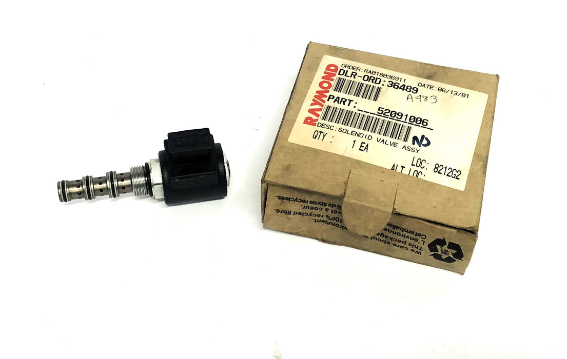 Raymond Solenoid Valve Assembly 520-910-06 NOS