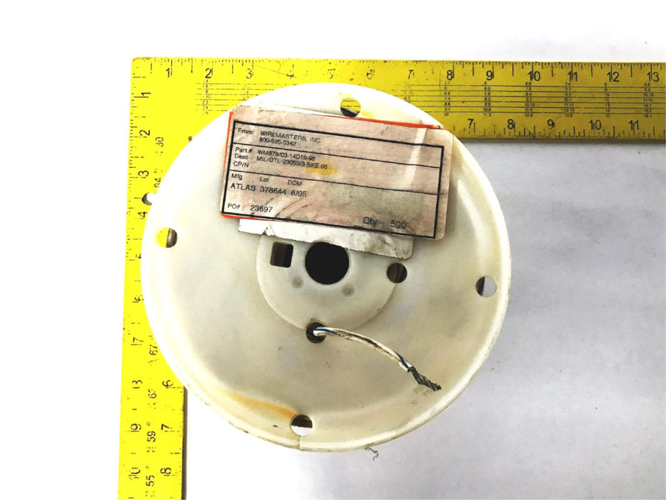 Atlas Electrical Hookup Wire, 500 Foot Roll, MIL-DTL-23053/3-BKE-96 NOS