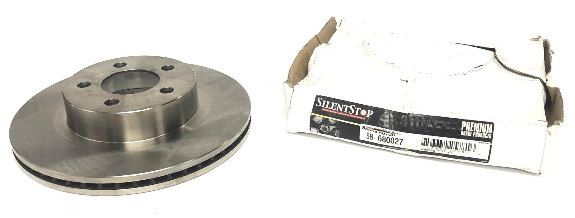 Silent Stop Front Brake Disc Rotor SB-680027 NOS