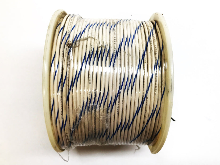 Atlas Electrical Hookup Wire, 500 Foot Roll, MIL-DTL-23053/3-BKE-96 NOS