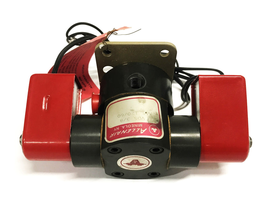 Allenair 3/8 inch Double Solenoid Valve Assembly VDS3/8-AAS60/120 NOS