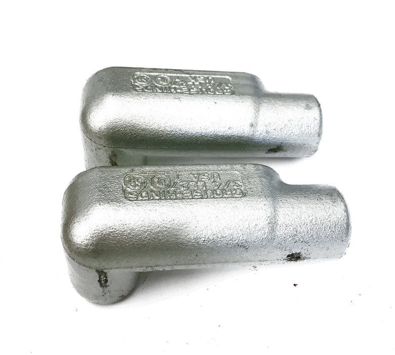 Eaton/Crouse Hinds "Form 7" Condulet LL27 [Lot of 2] NOS