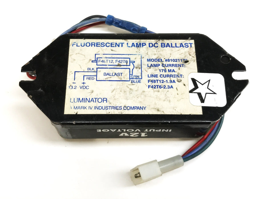 Luminator 12 Volt Ballast Assembly 416327003 USED