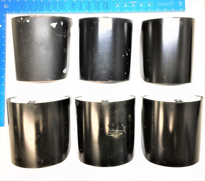 INTERNATIONAL NAVISTAR Black Fixed Warning Lift Hood 433273001 [Lot of 6] NOS