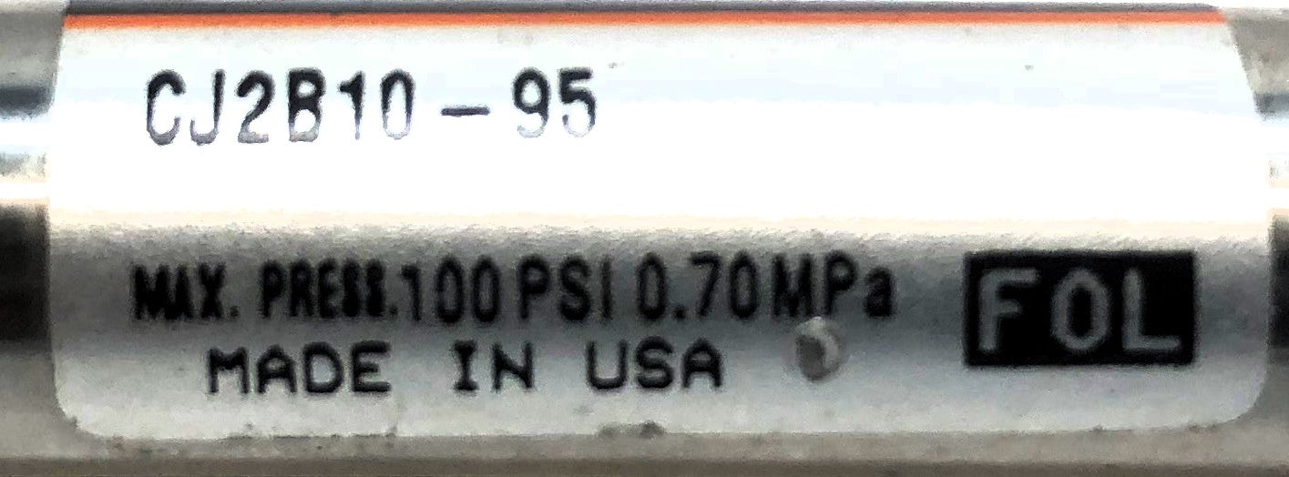 SMC Pneumatic Cylinder CJ2B10-95 NOS