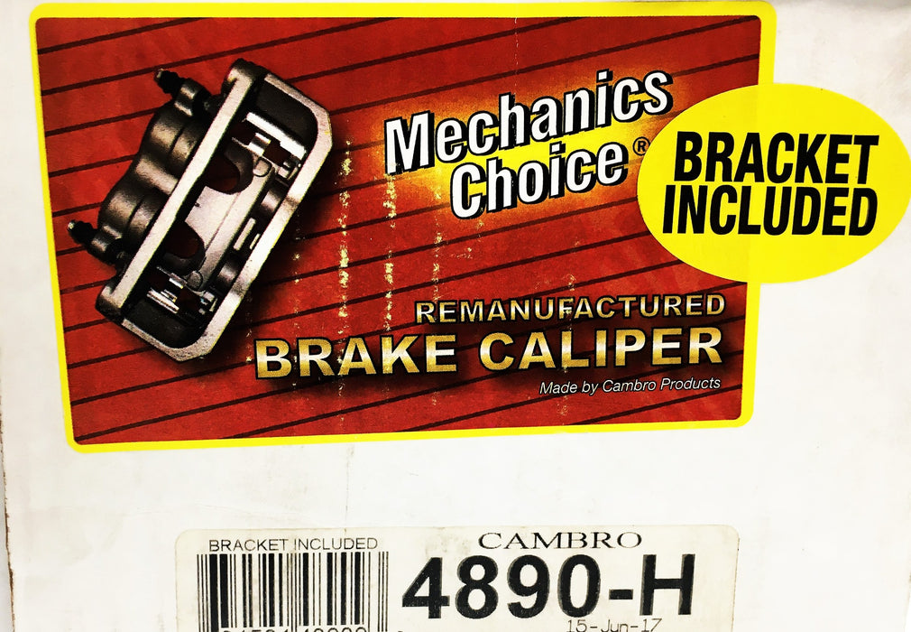 Mechanic's Choice Cambro Brake Caliper 4890-H REMANUFACTURED