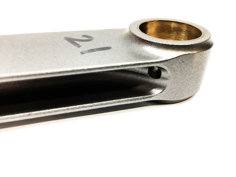 Unbranded 8 IN OAL 1/8 IN Wrist Pin ID 1-7/8 IN Bore ID Connecting Rod 20602 NOS