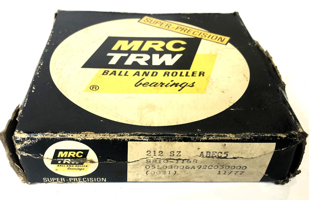 MRC Sealed Ball Bearing 212SZ NOS