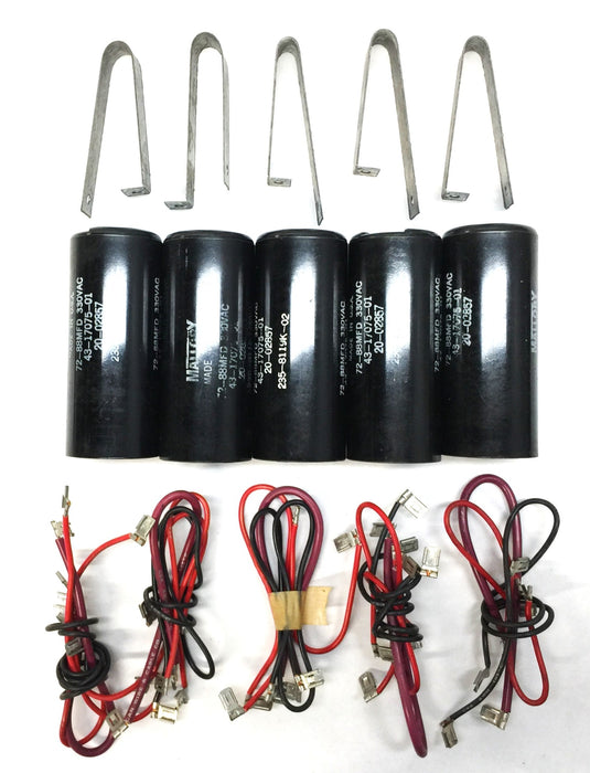 Mallory 330VAC Capacitor 72-88MFD (43-017075-01) [Lot of 5] NOS
