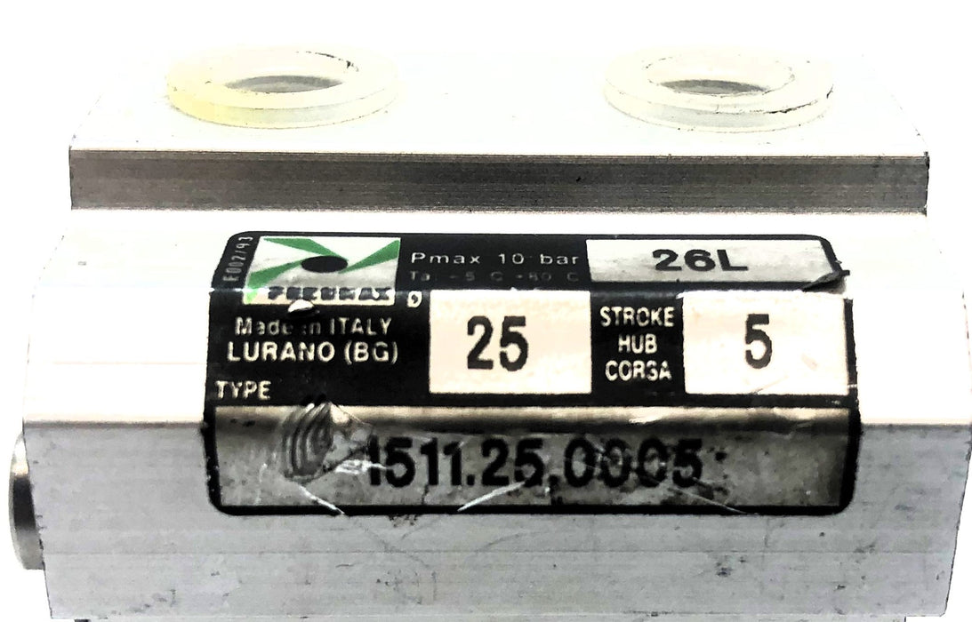 Pneumax Pneumatic Cylinder 1511.25.0005 NOS