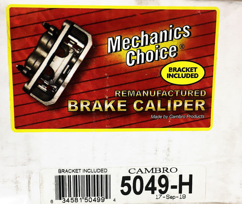 Mechanic's Choice Cambro Brake Caliper 5049-H REMANUFACTURED