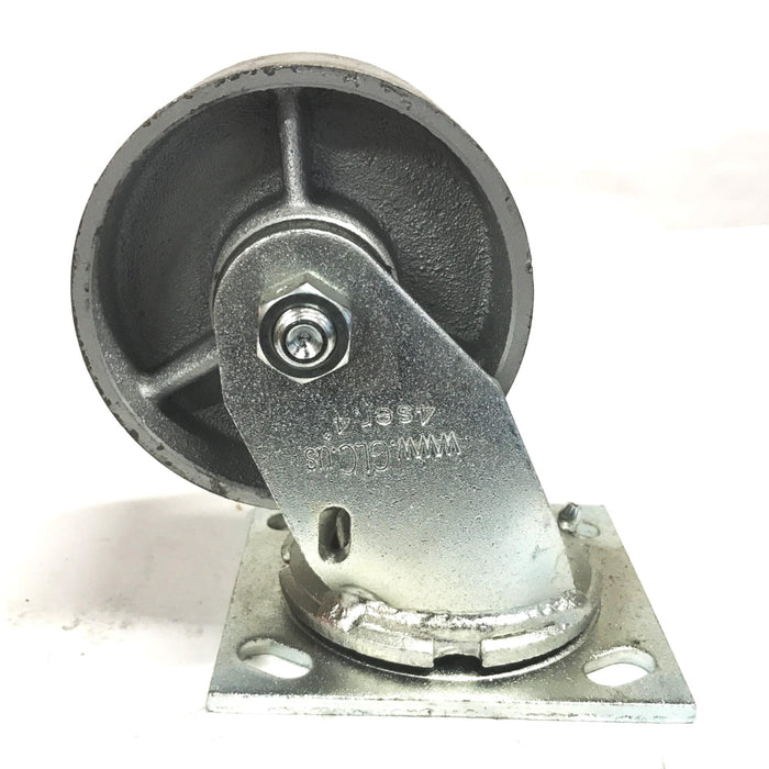 GLC 4 inch x 2 inch Caster Iron Caster Wheel 4SER4 NOS