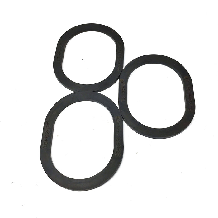 TOPOG-E Hand-Hole Gasket 2-7/8"X3-7/8"X7/16" (278x378x716OB) [Lot of 3] NOS
