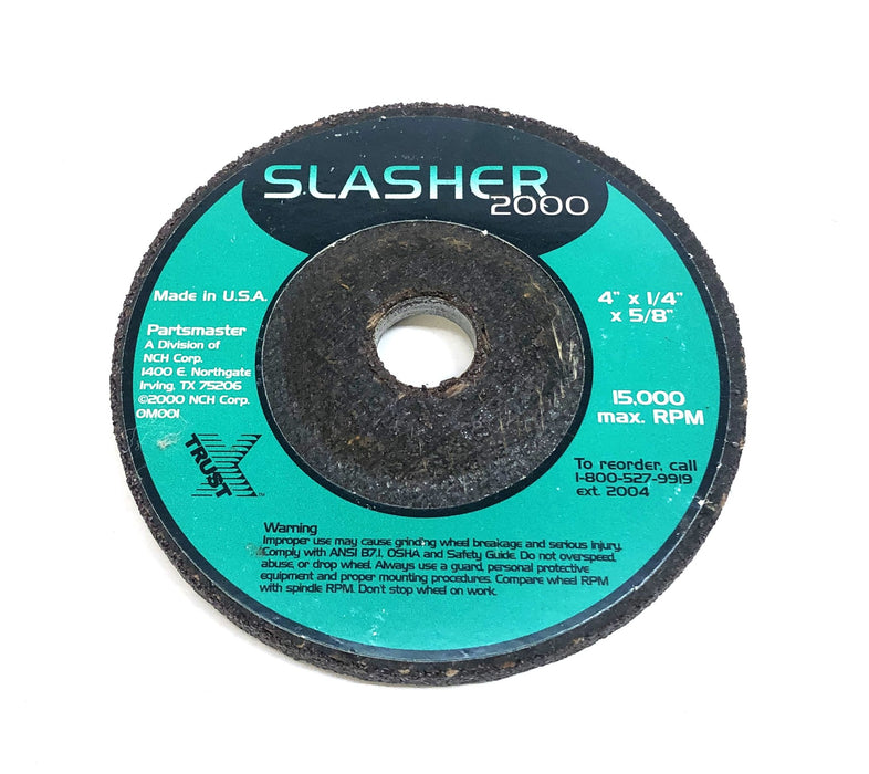 Partsmaster "Slasher 2000" 4"X1/4"X5/8" Grinding Wheel DY87734050 [Lot of 5] NOS