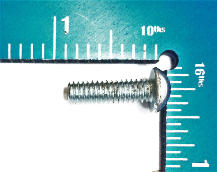 PFC Zinc Machine Screw 5305-317 Round Slot 12-24 X 3/4 (100pcs.) NOS