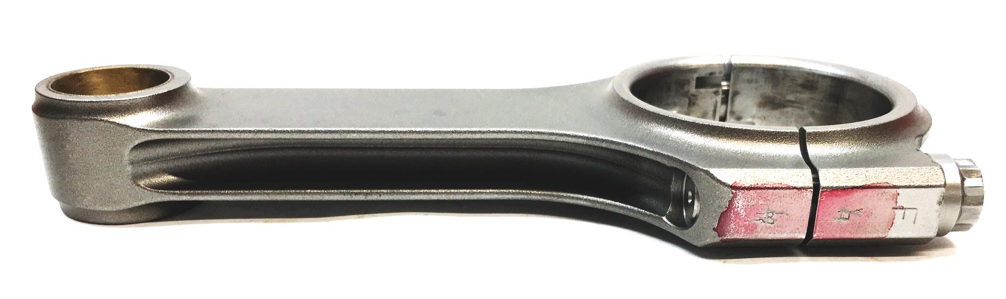 Unbranded 8 IN OAL 1/8 IN Wrist Pin ID 1-7/8 IN Bore ID Connecting Rod USED