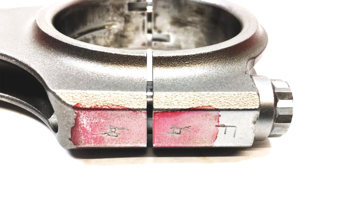 Unbranded 8 IN OAL 1/8 IN Wrist Pin ID 1-7/8 IN Bore ID Connecting Rod USED