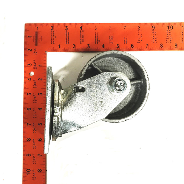 GLC 4 inch x 2 inch Caster Iron Caster Wheel 4SER4 NOS