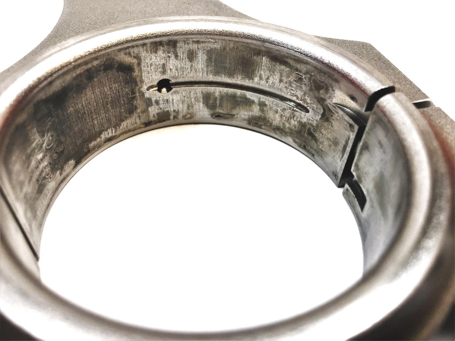 Unbranded 8 IN OAL 1/8 IN Wrist Pin ID 1-7/8 IN Bore ID Connecting Rod USED