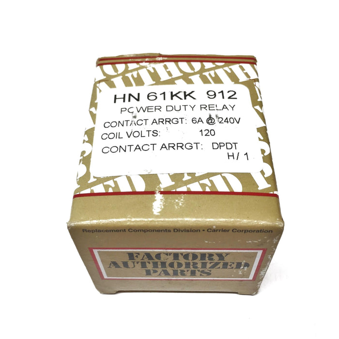 Carrier/Tyco 240V Pilot Duty Relay Coil HN-61KK-912 NOS