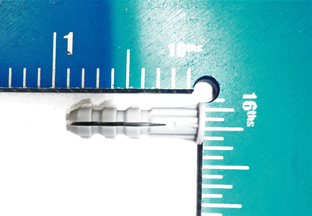 American Fasteners 3/16 X 3/4 Grey Plastic Wall Anchor 5325-07 (100pcs) NOS